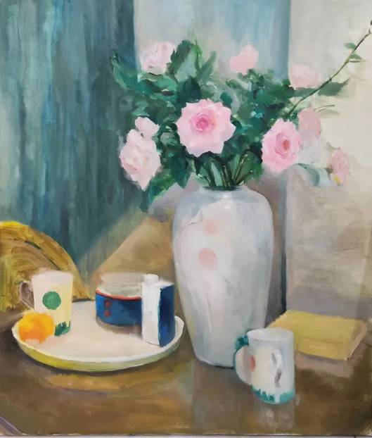 惬意时光,王中秋,60cmx70cm,2022年.jpg